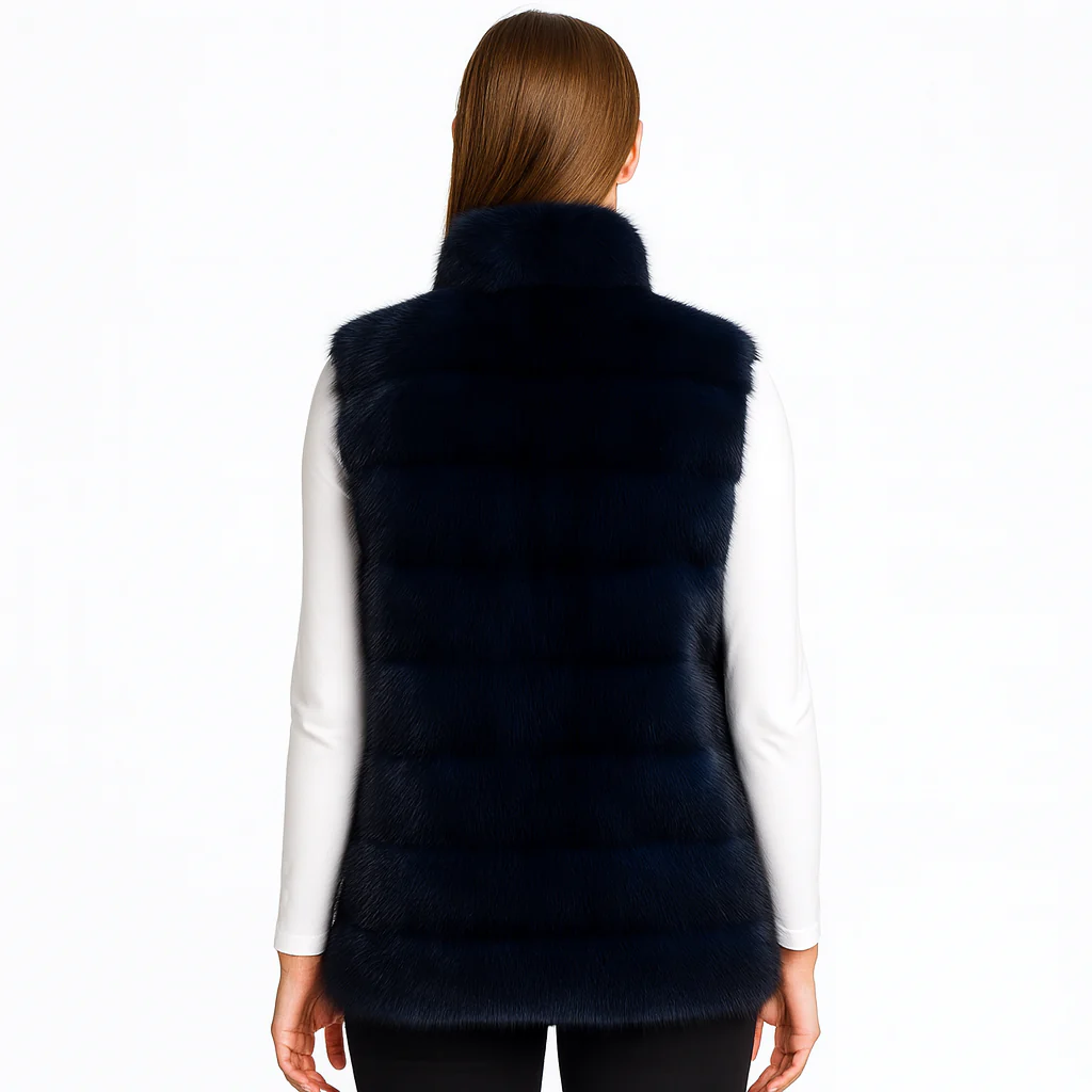 TIP DYED BARGUZINE SABLE  VEST - Image 6