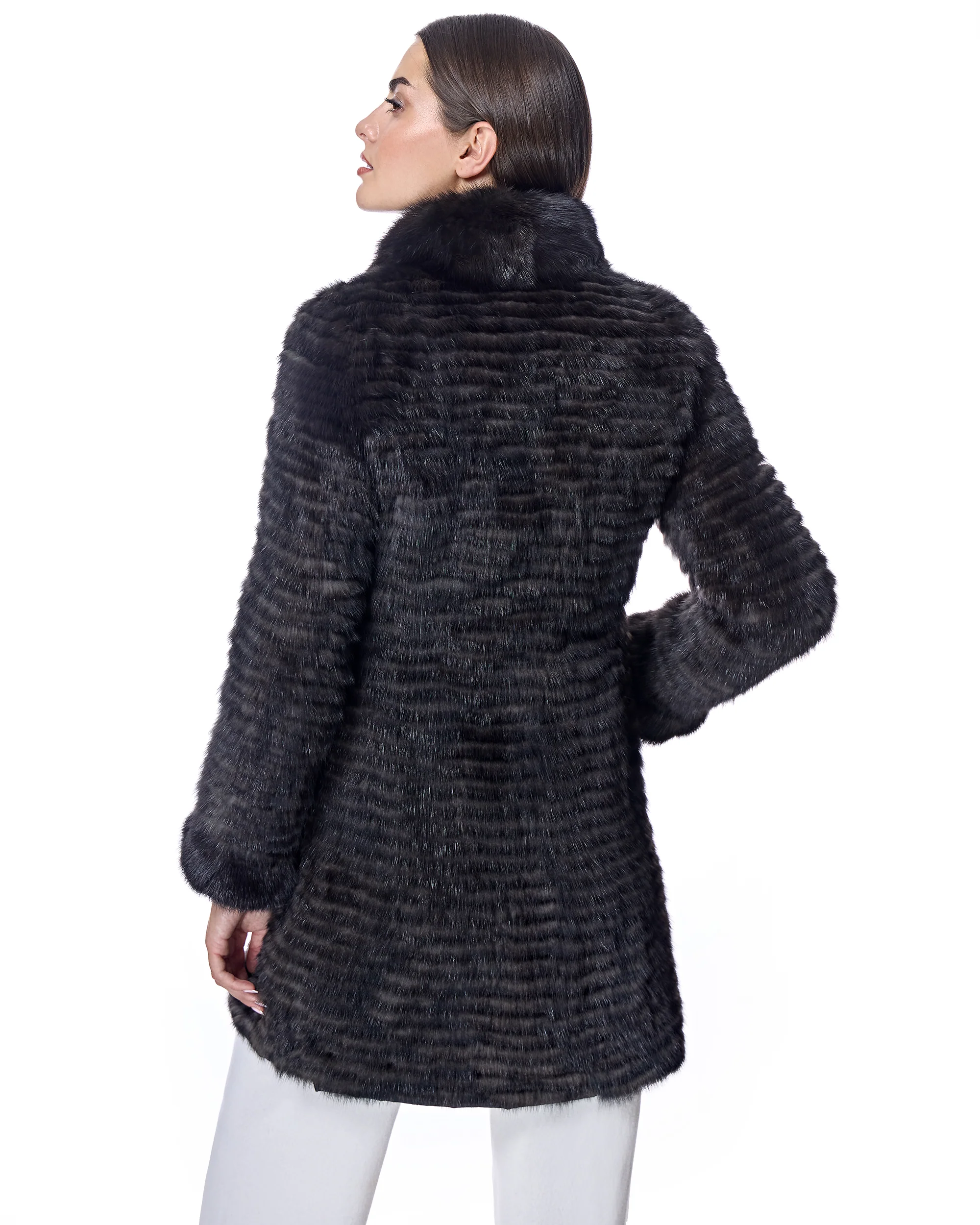 Sable Sections Reversible Coat - Image 3