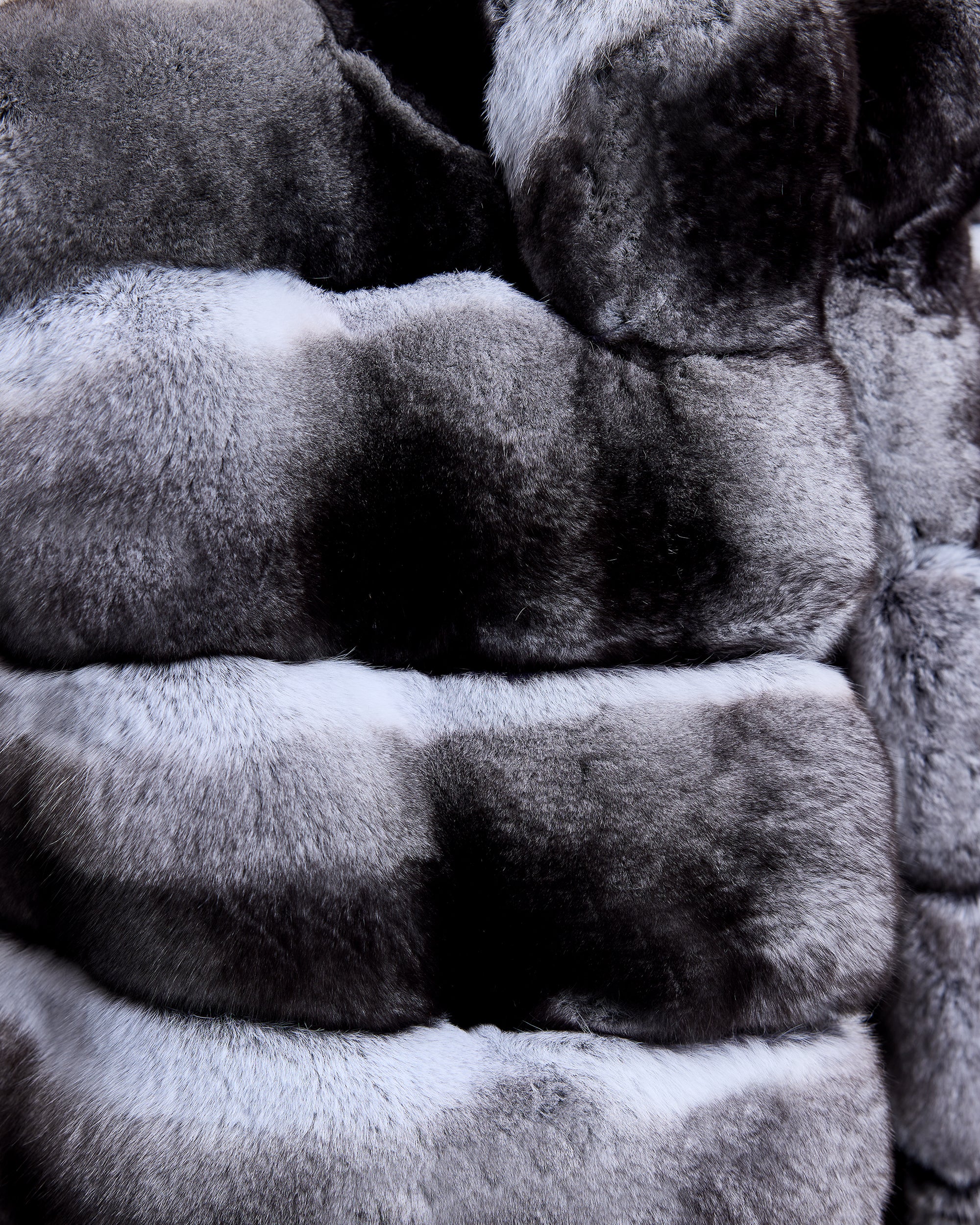 Chinchilla Hooded Coat - Image 6
