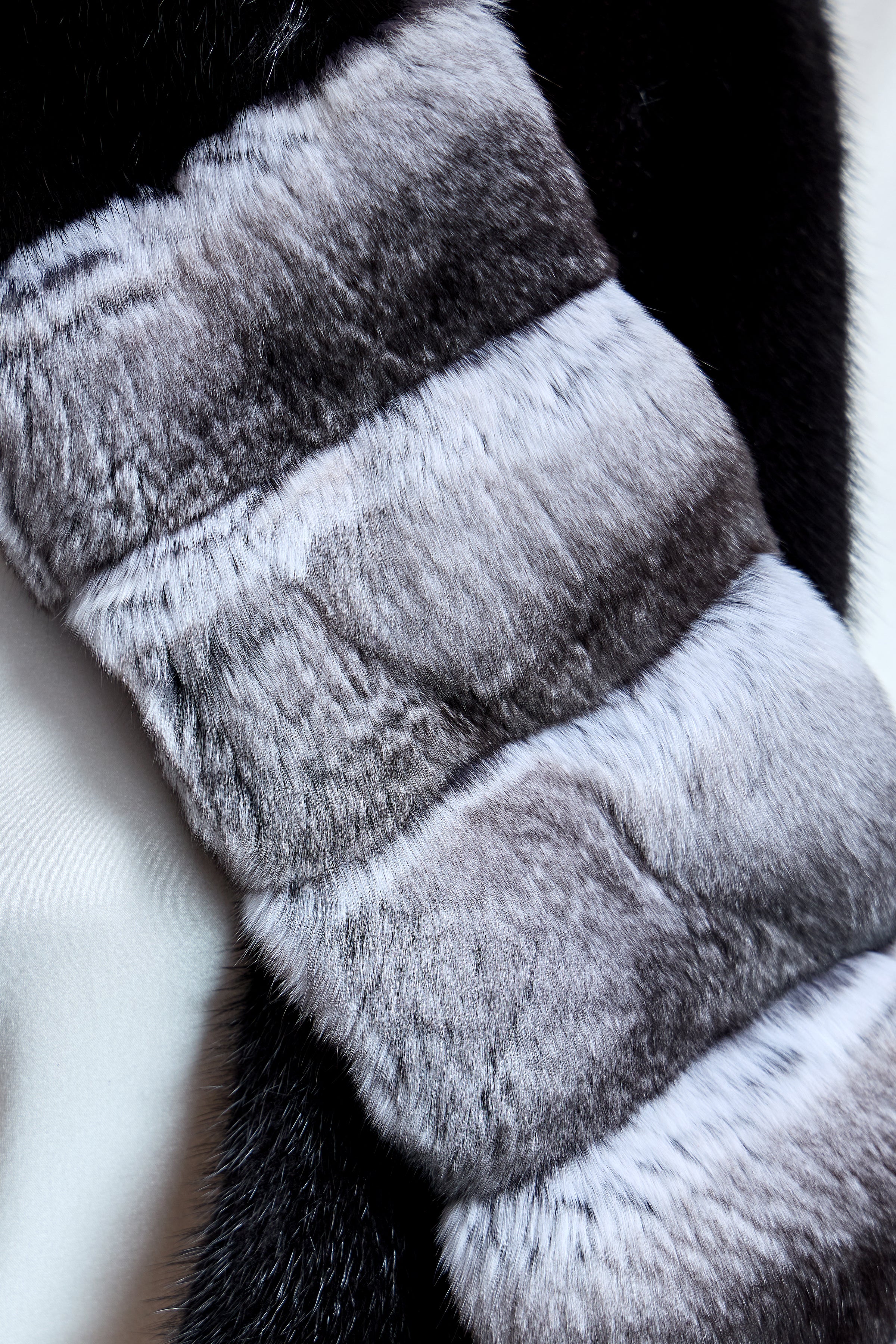 Mink and Chinchilla Scarf - Image 3