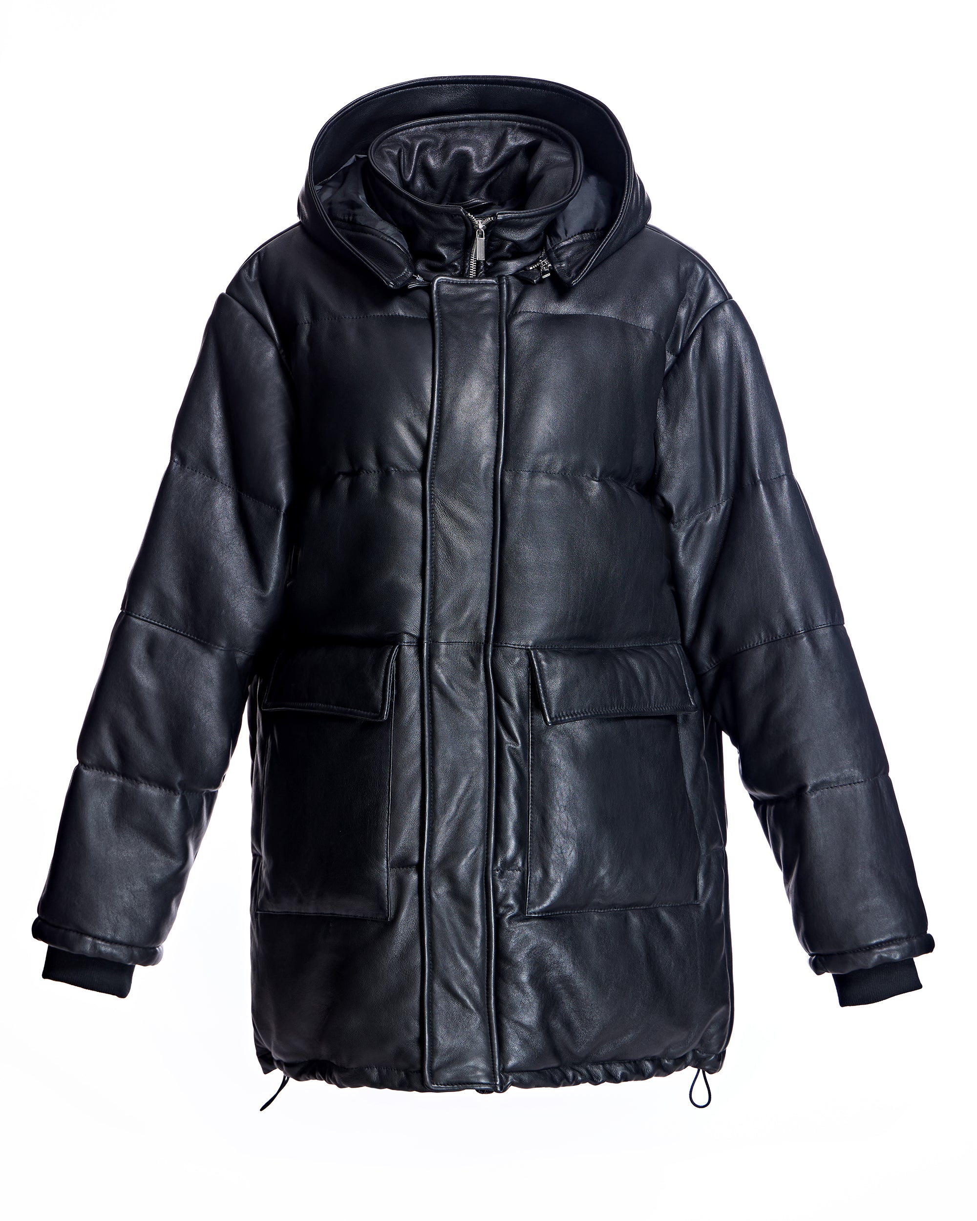 Men's Horizontal Leather Jacket - Image 5