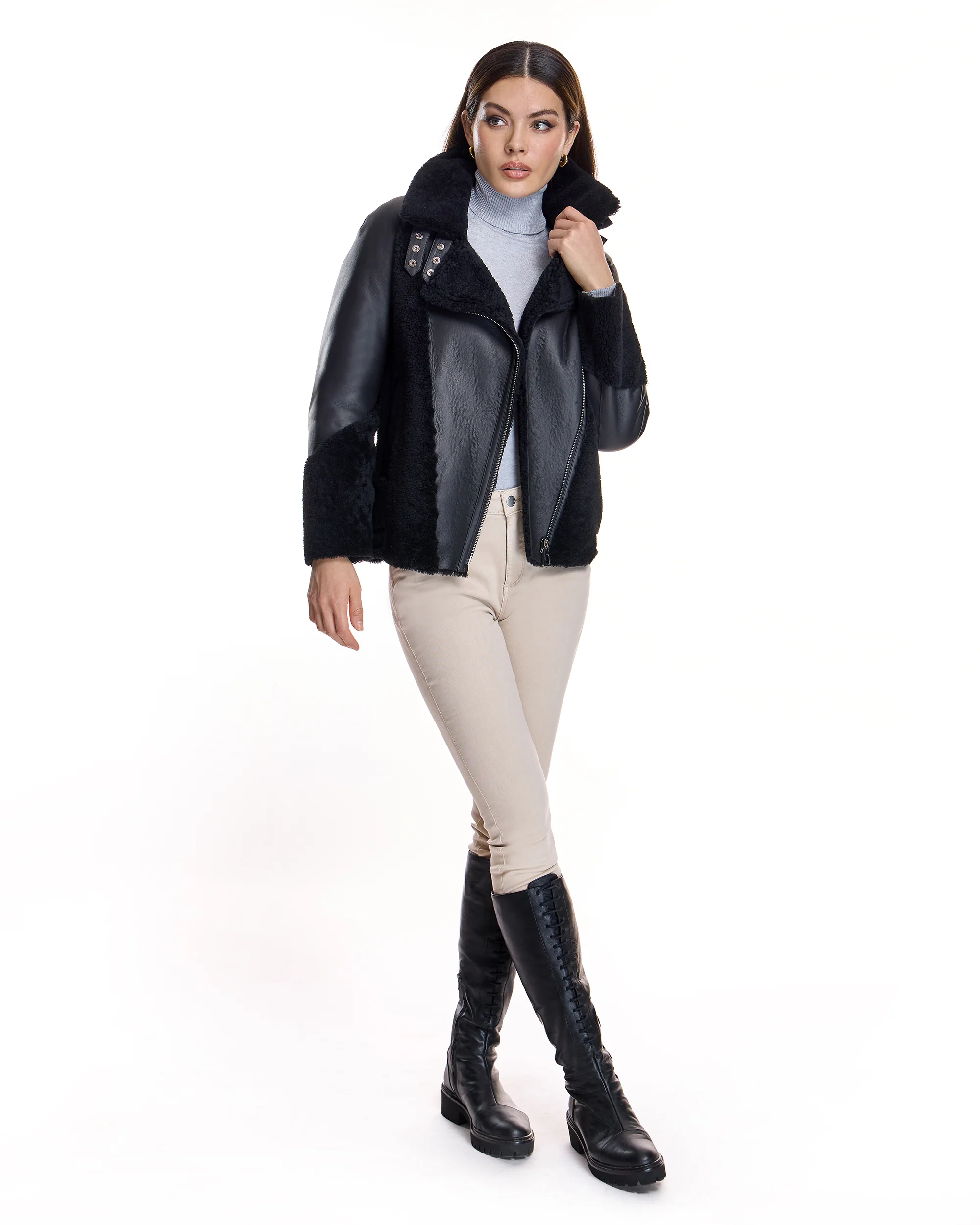 Shearling Lamb Jacket - Image 5