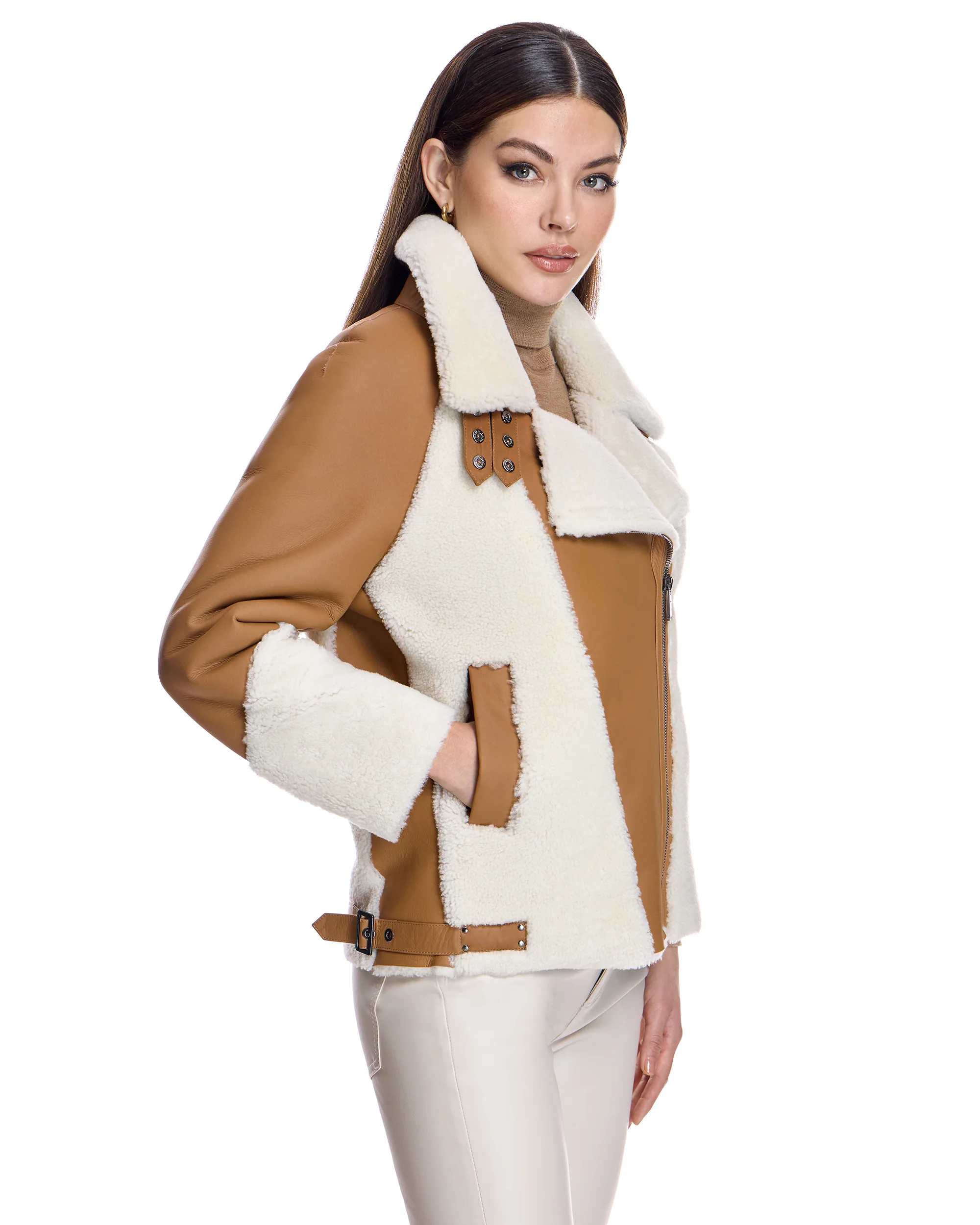 Shearling Lamb Jacket - Image 8