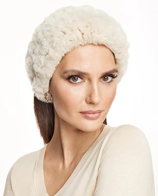 Knitted Rex Rabbit Headband - Image 7