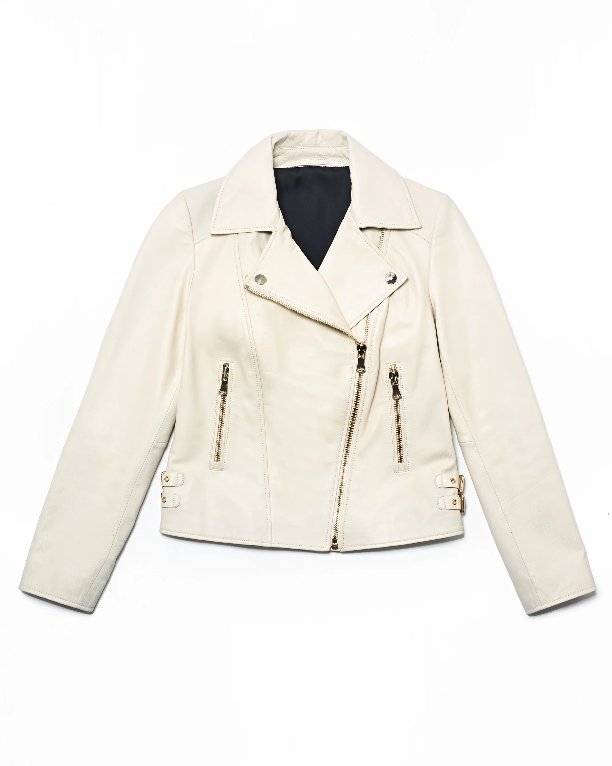 Leather Biker Jacket - Image 5