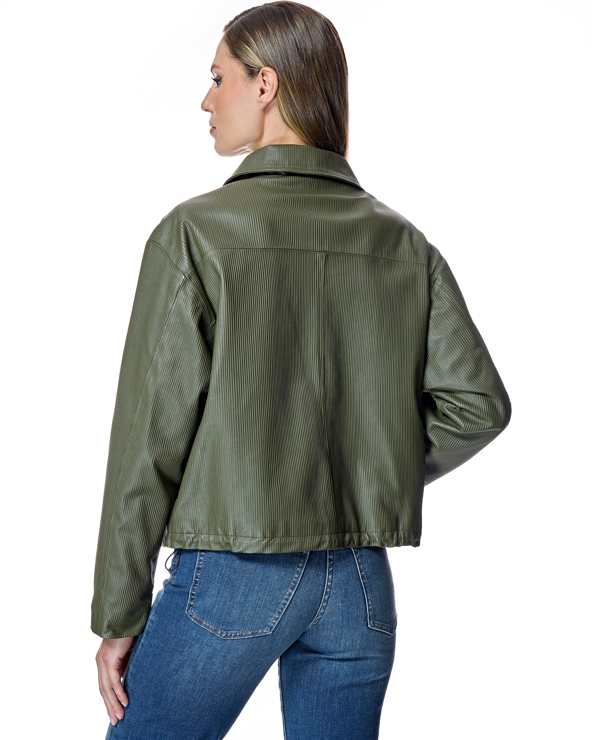 Maximilian Oversized Italian Leather Jacket-Maximilian - Image 3