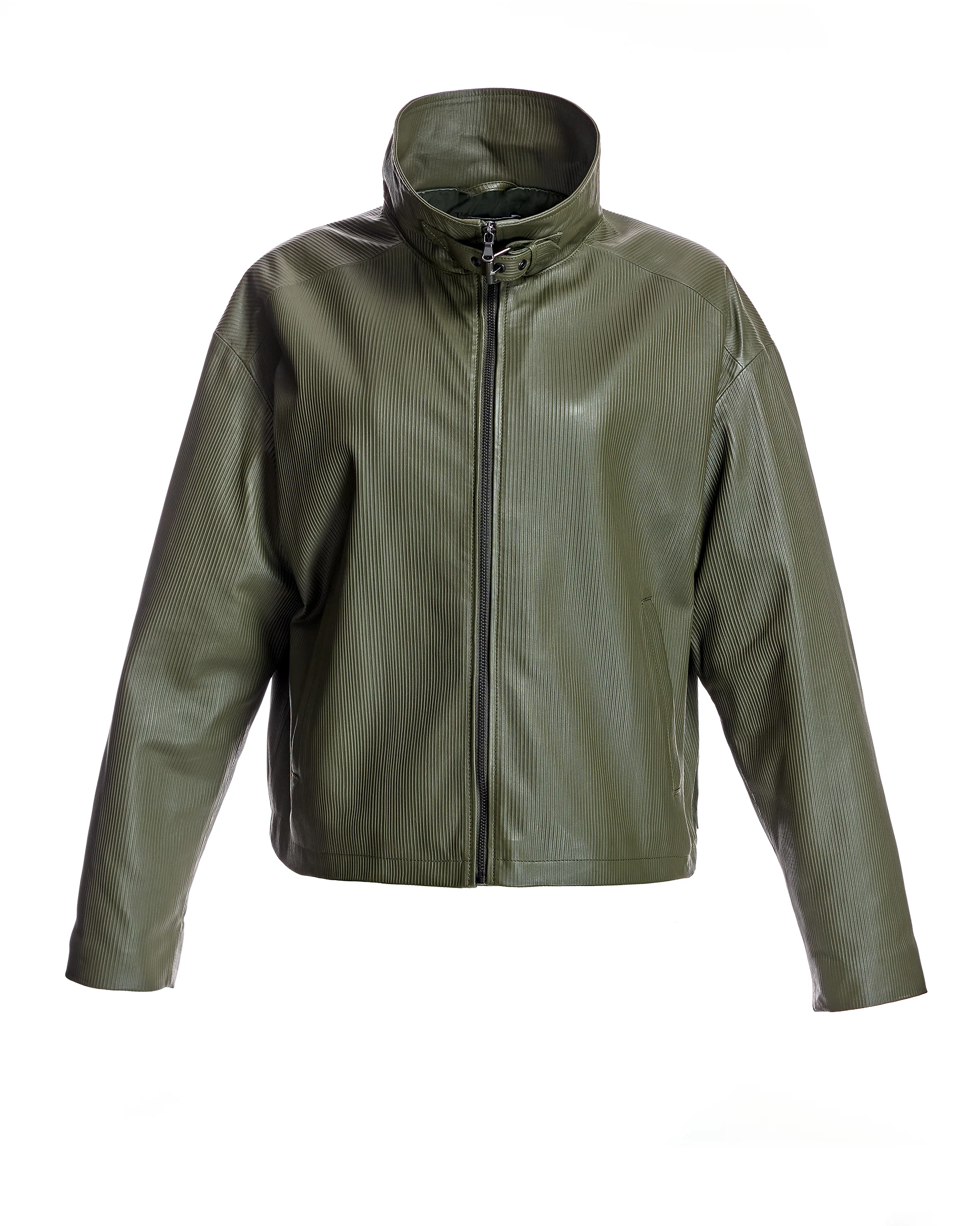 Maximilian Oversized Italian Leather Jacket-Maximilian - Image 5