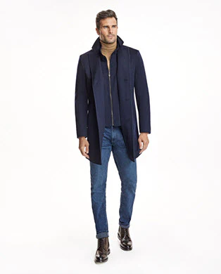 Men's Loro Piana® Wool Coat - Image 4