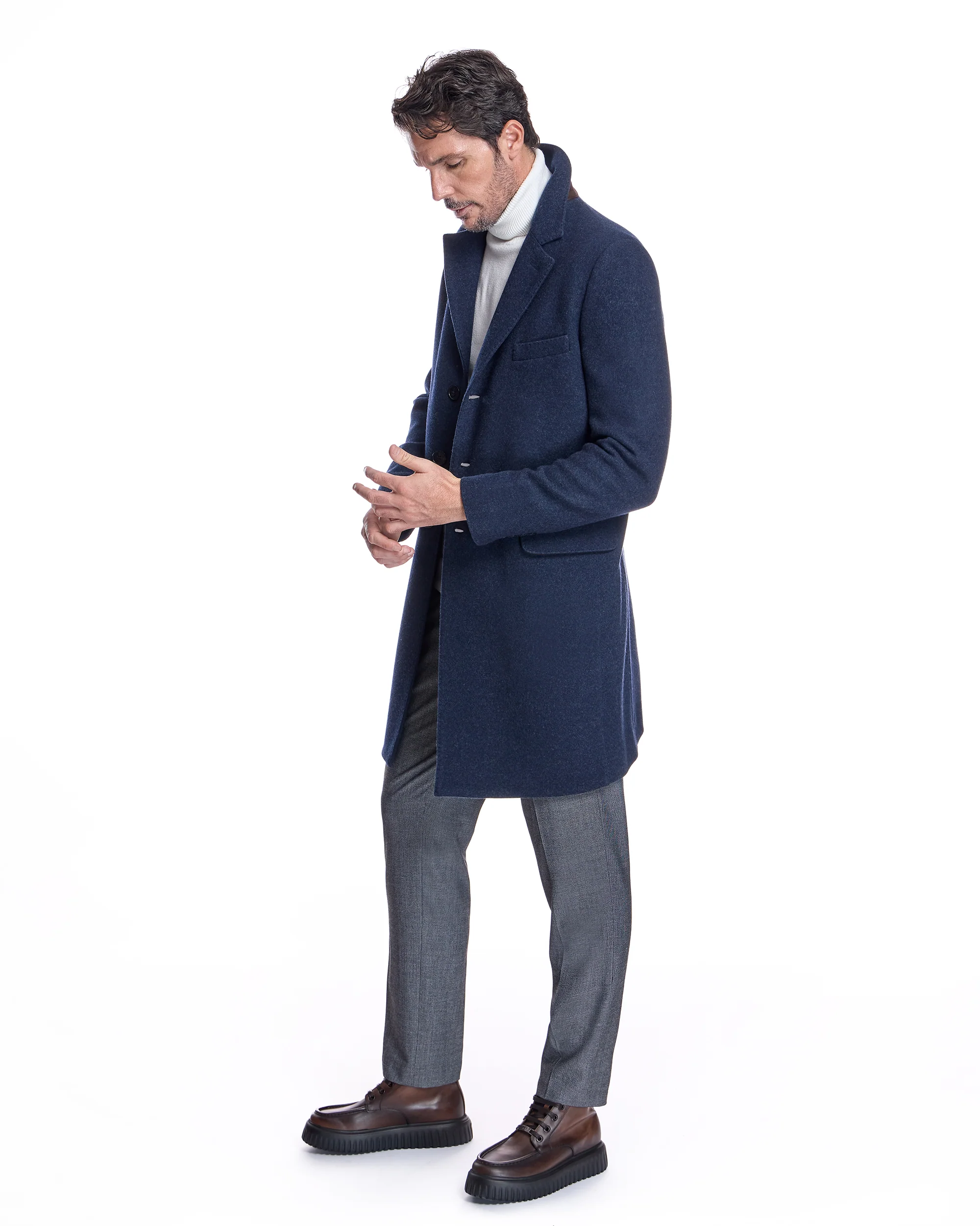 Men's Wool Blend Jacket - Image 3