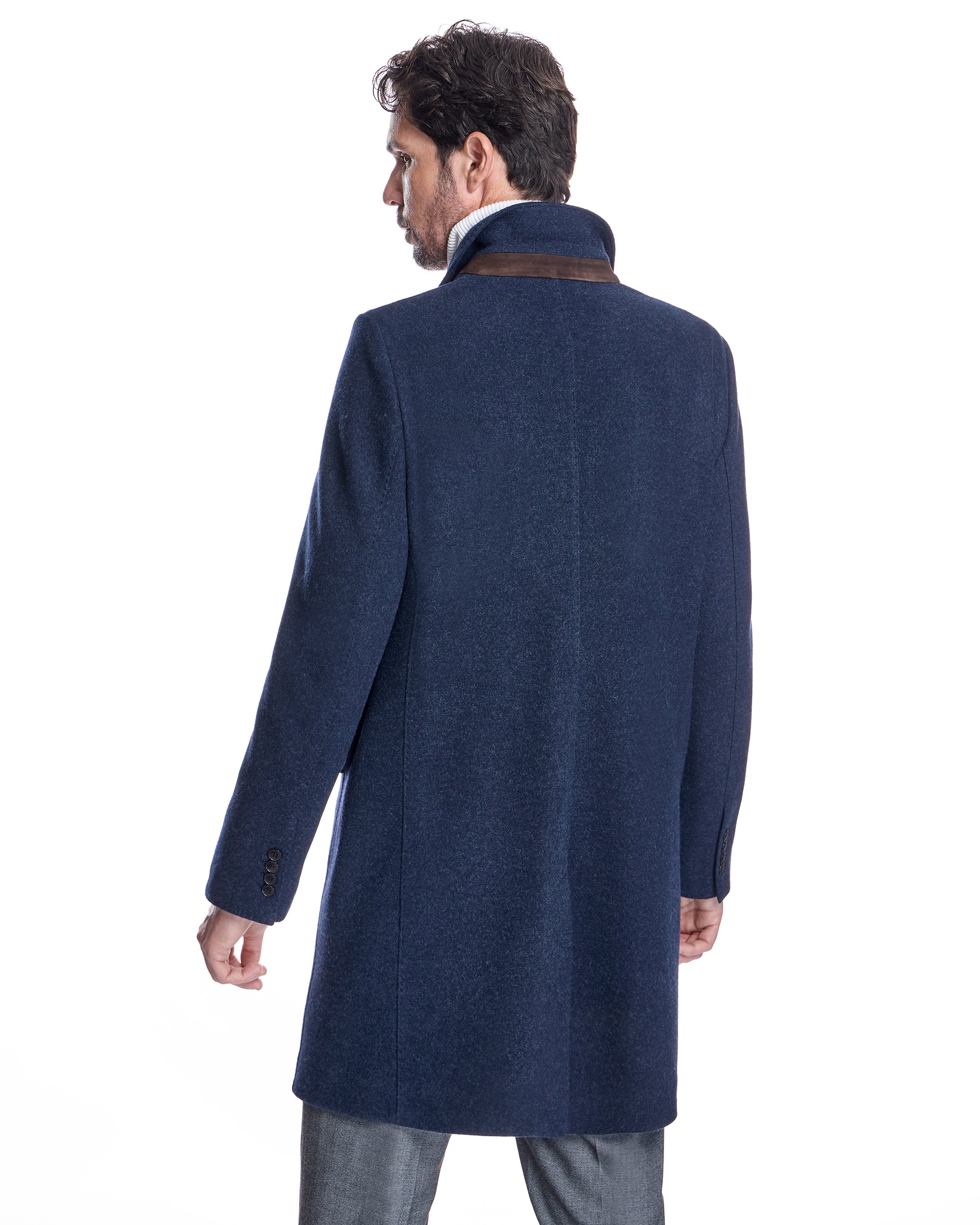 Men's Wool Blend Jacket - Image 4
