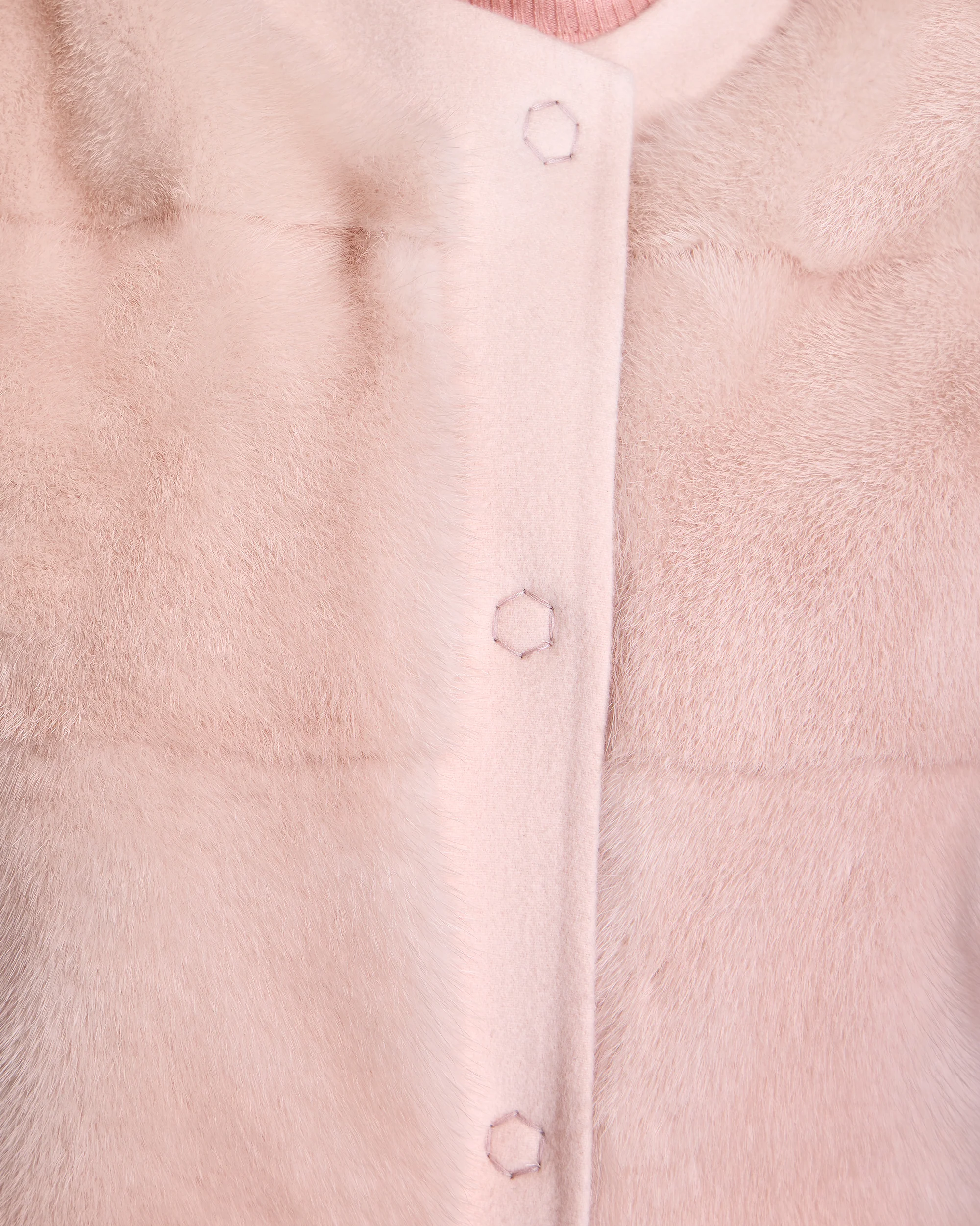 Mink Vest with Cashmere Back - Image 10