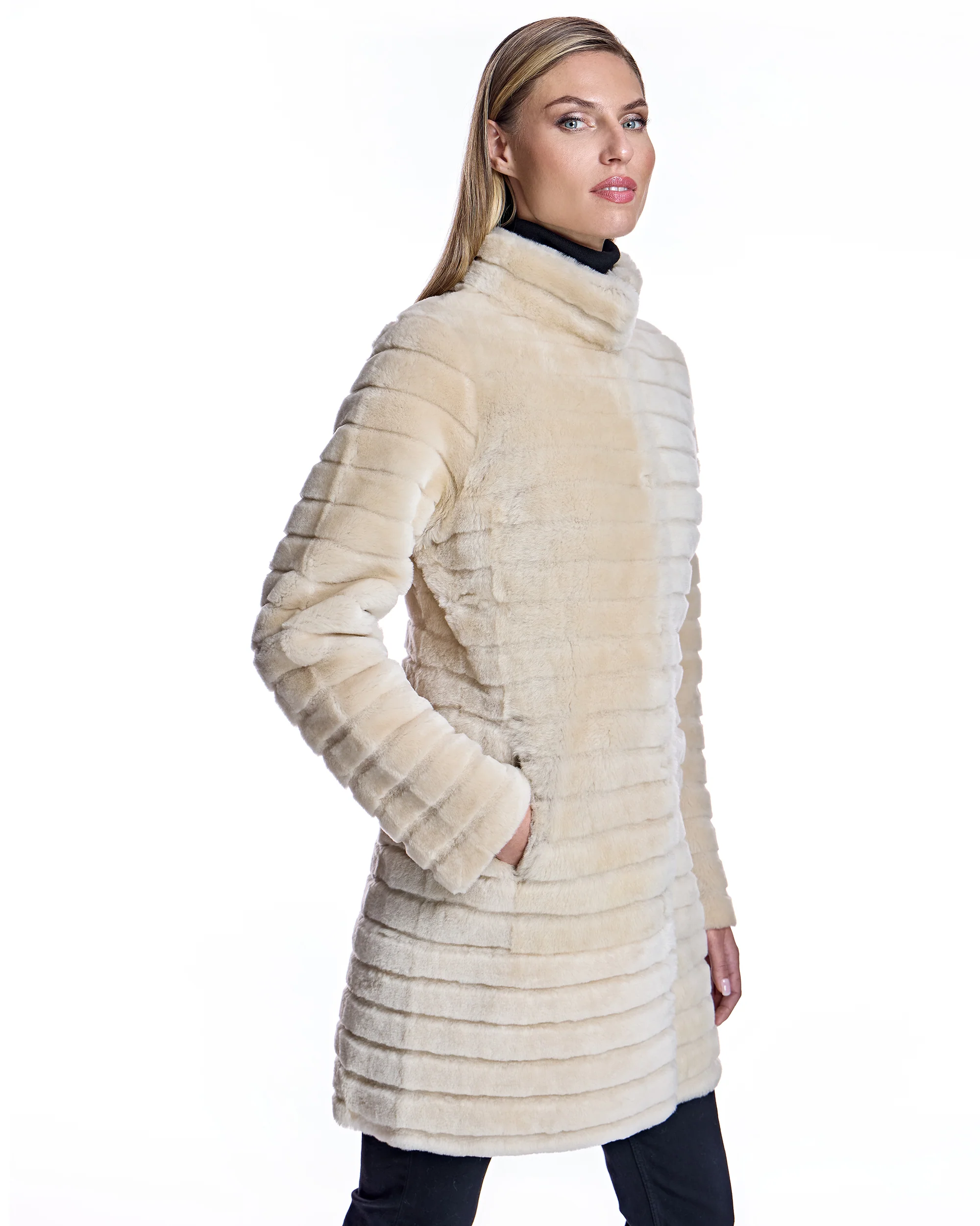 Reversible Shearling Jacket - Image 13