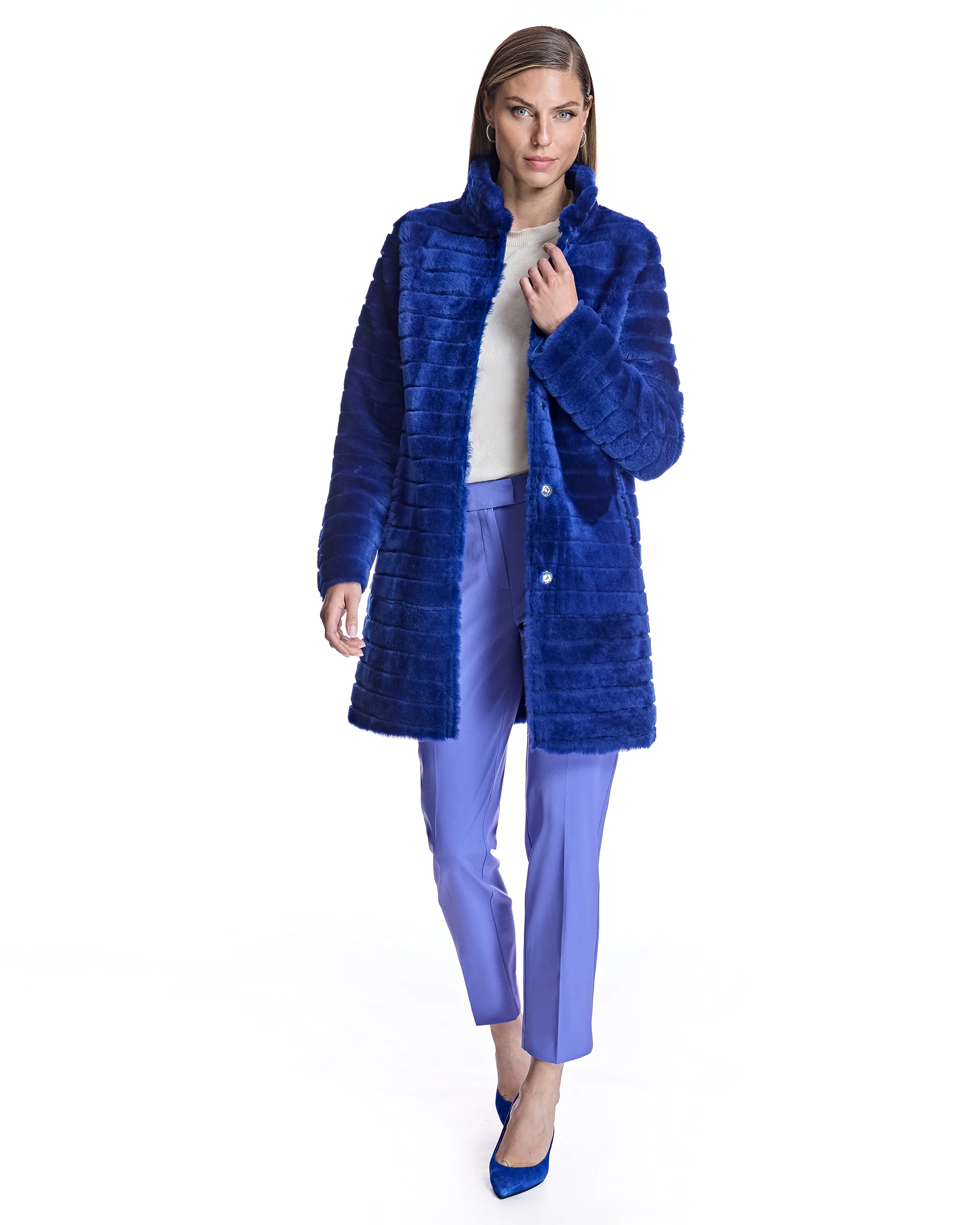 Reversible Shearling Jacket - Image 14
