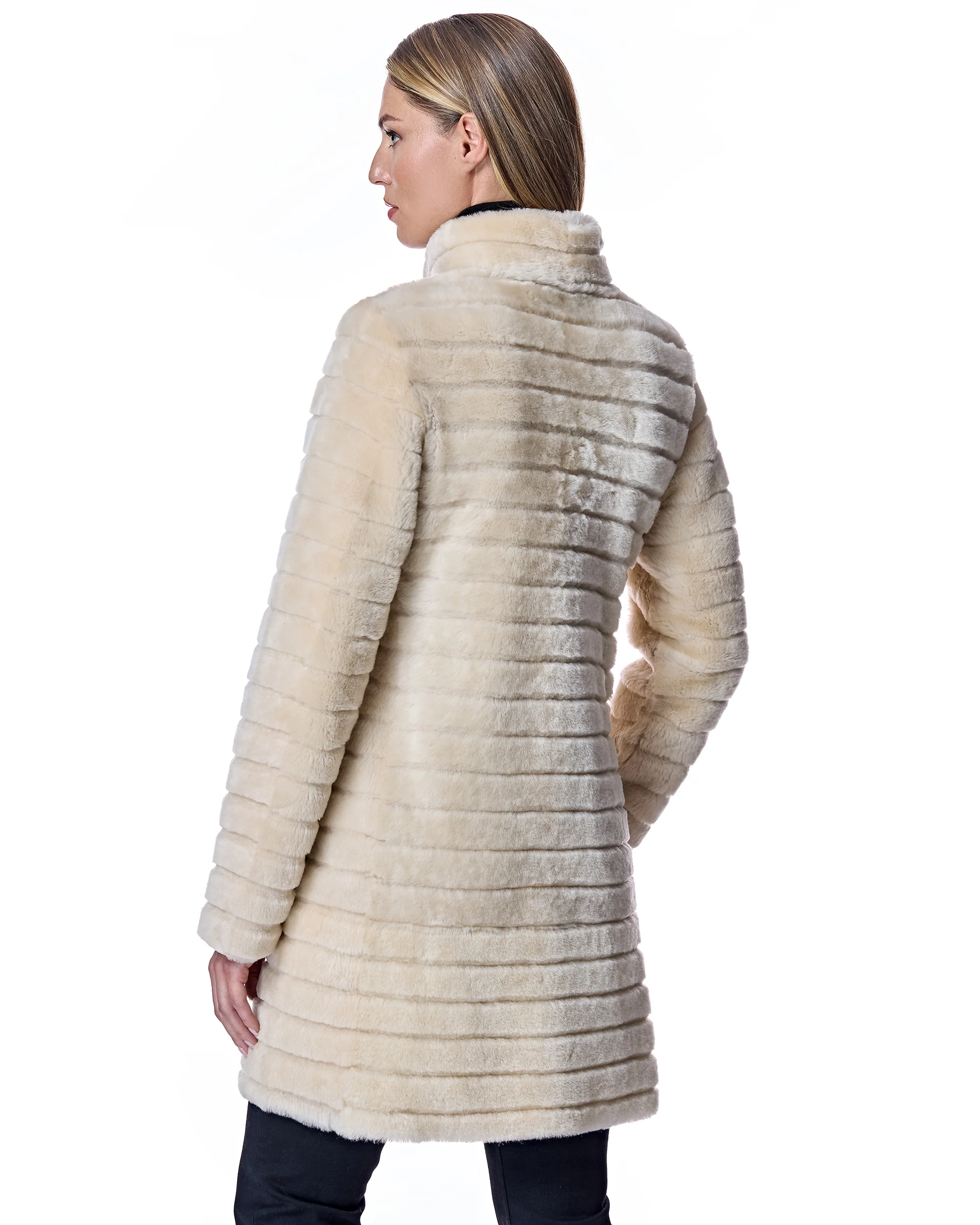 Reversible Shearling Jacket - Image 20
