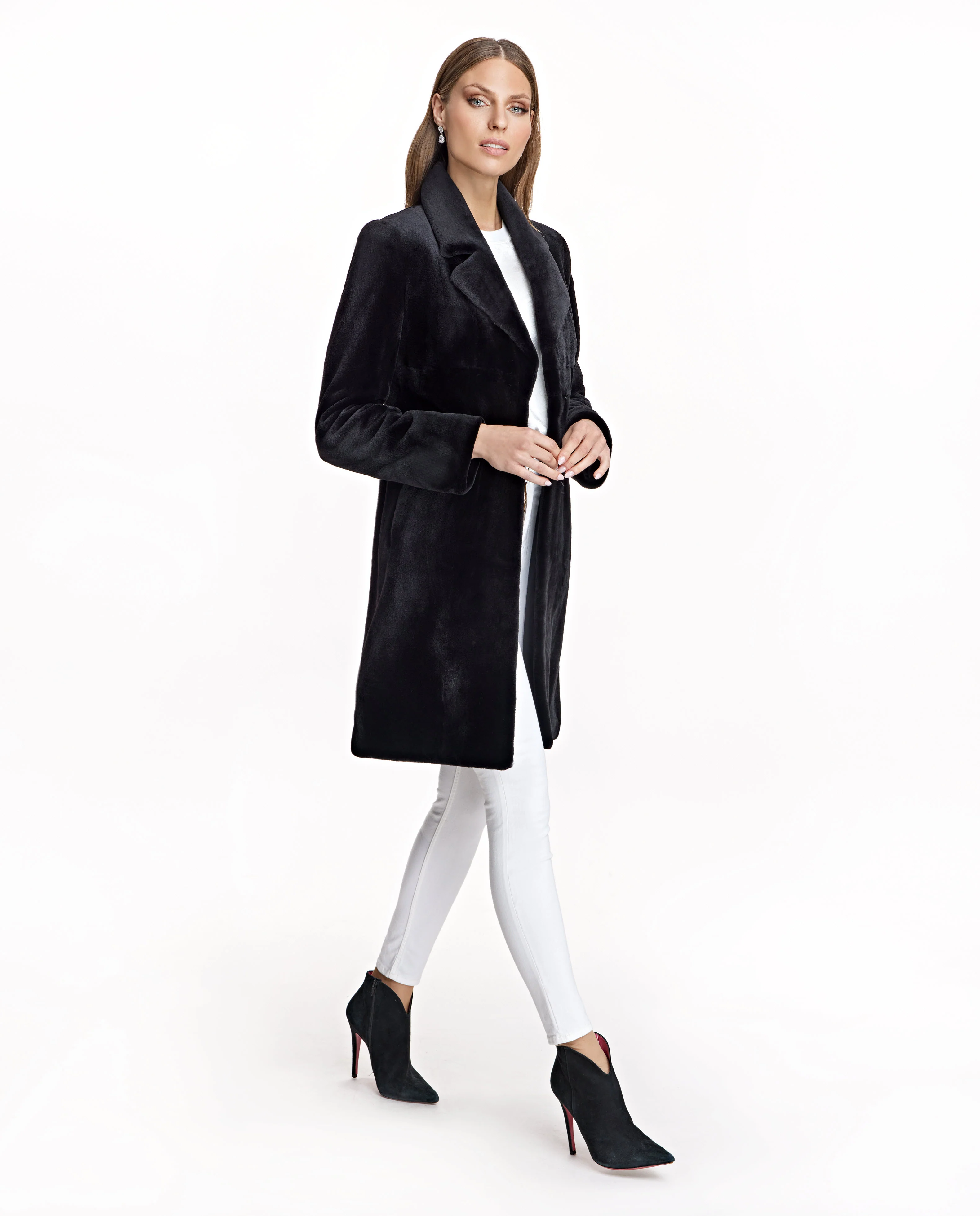 Sheared Mink Coat - Image 4