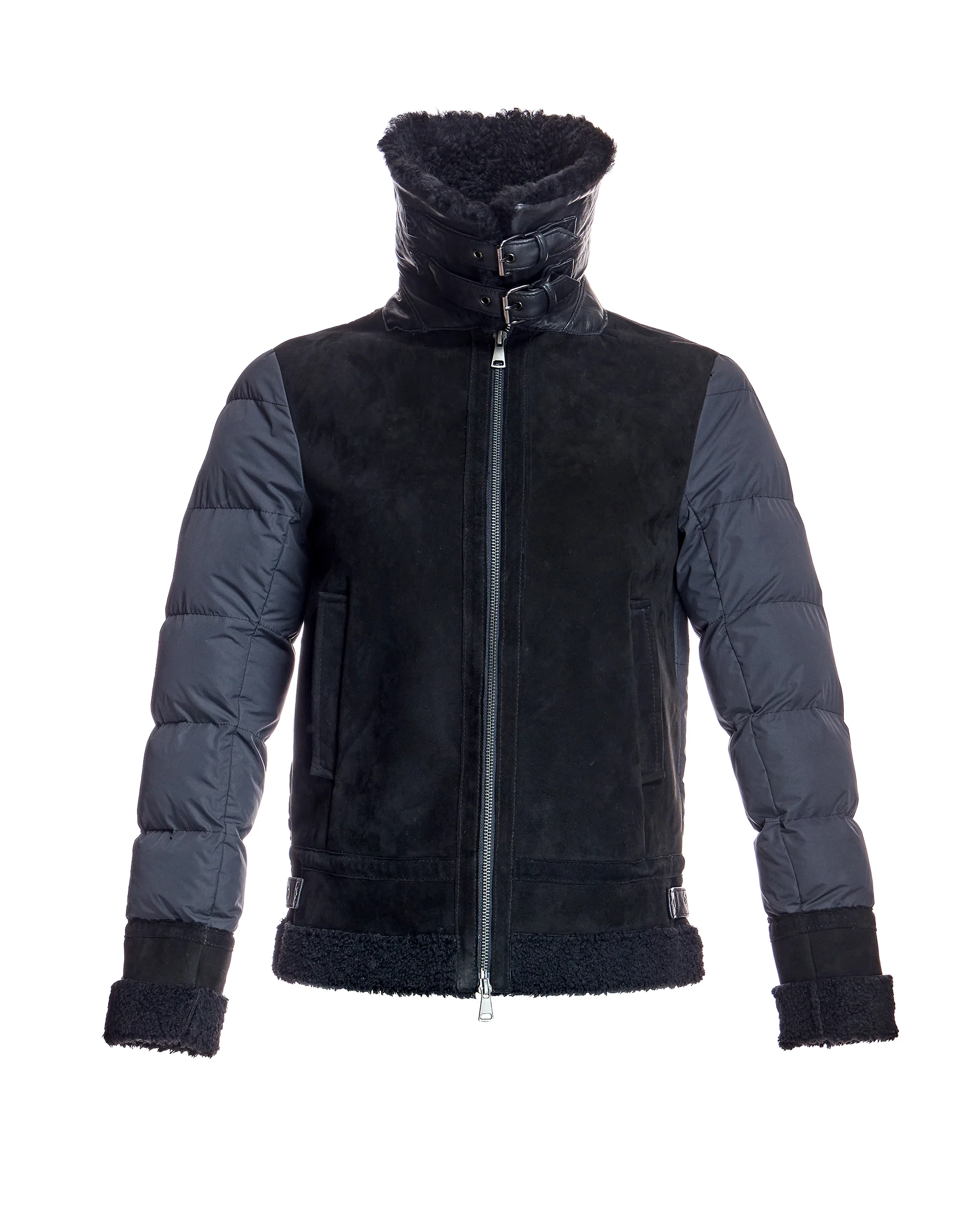 Shearling and Puffer Jacket-Maximilian - Image 5