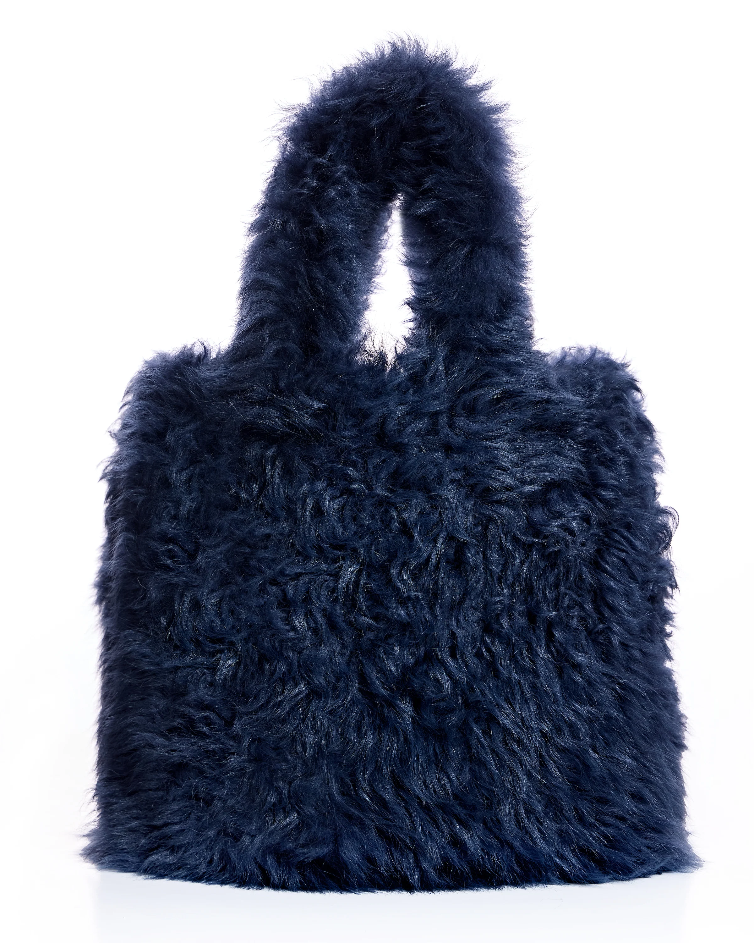 Shearling Lamb Handbag-Maximilian - Image 4