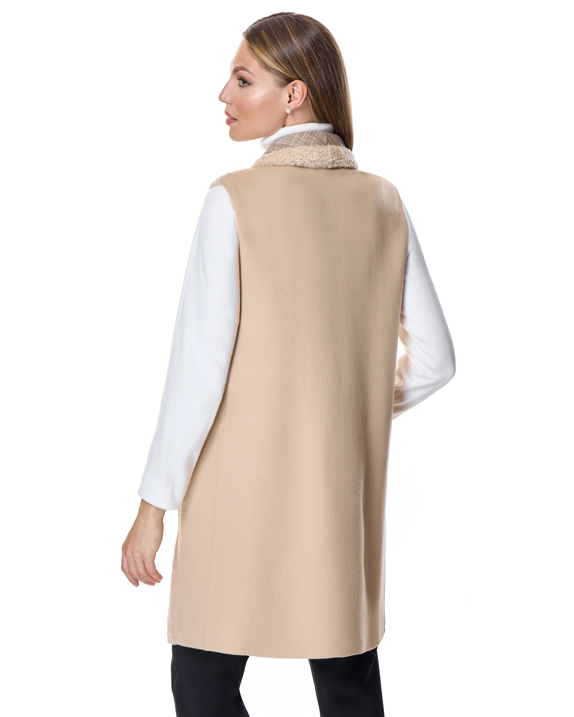 Shearling Lamb Vest - Image 3